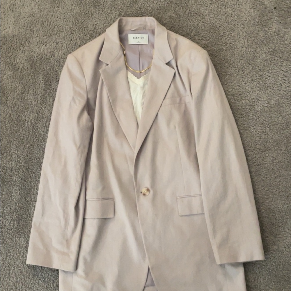 Babaton Light Purple Blazer